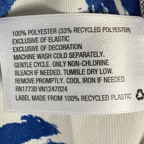 ALEXIS for‎ Target Botanical Tie Strap Asymmetrical Maxi Dress Blue Size Small - Picture 12 of 12